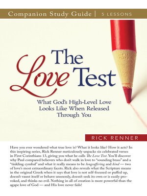 cover image of The Love Test Study Guide
